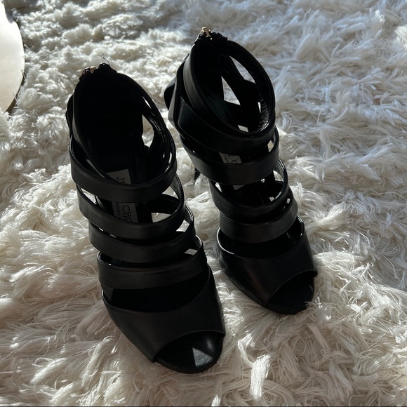 Jimmy Choo Shoes - Jimmy Choo Strappy Leather Sandals